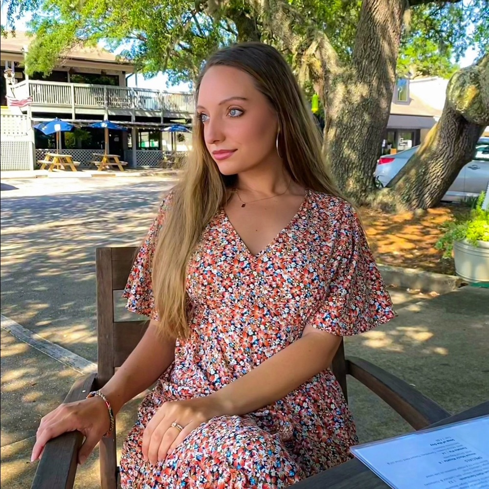 Boutique Floral Maxi Dress